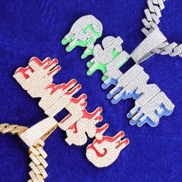 Pendentif Nom Luminescent - 3