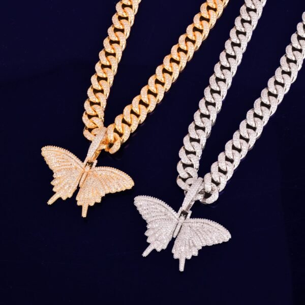 Pendentif Papillon Doré - 2