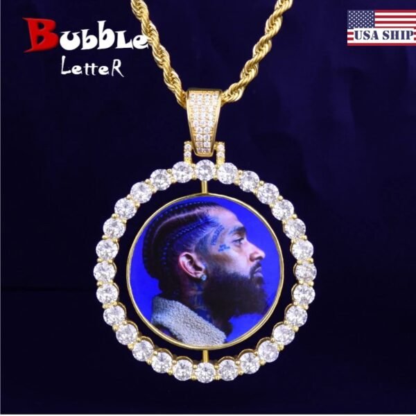 Pendentif Photo Rotatif - 1
