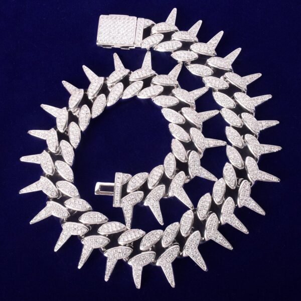 Collier Lourd Miami Chaîne Cubaine Lettres Bulle - 7