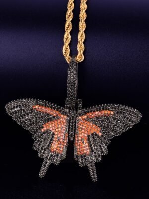 Gold Butterfly Pendant
