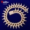 Collier Lourd Miami Chaîne Cubaine Lettres Bulle - 1
