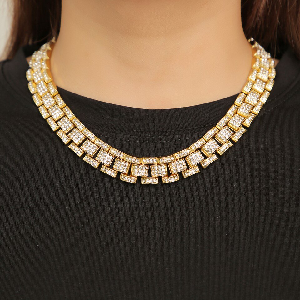 Gold Alloy Necklace - 6