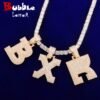 Pendentif Lettres Triple-couche pour Hommes - 1