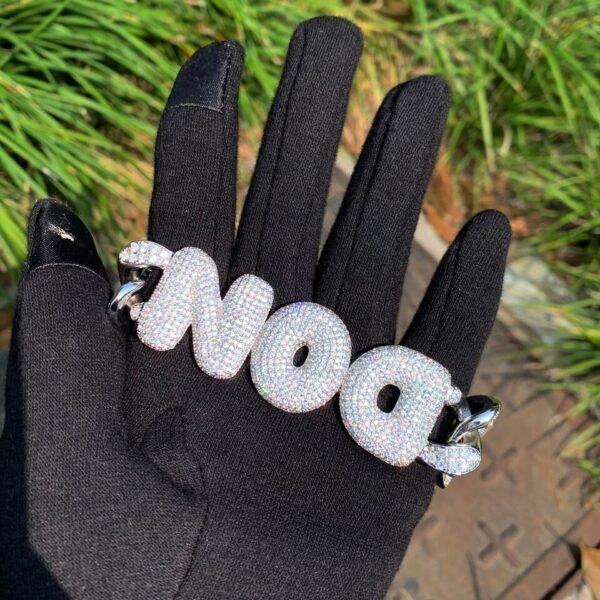 Collier Nom Maillons Cubains - 2