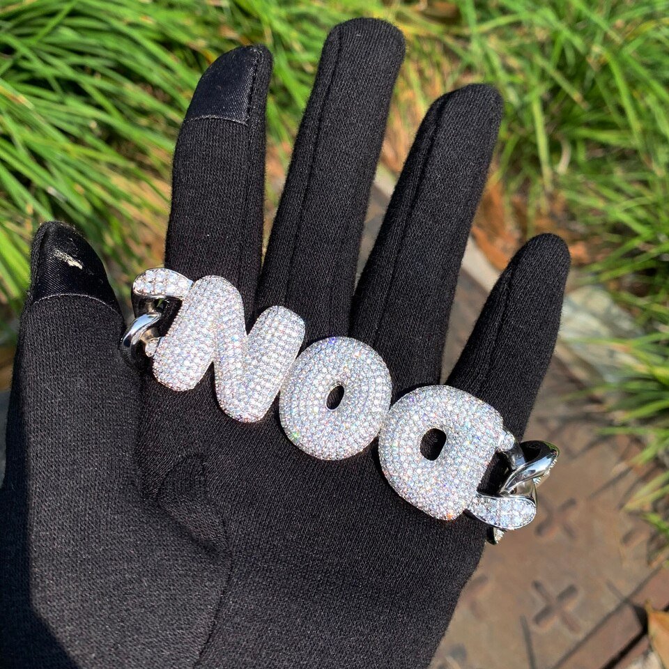 Cuban Link Name Necklace - 2