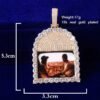 Gold Photo Pendant in Various Shapes - 22