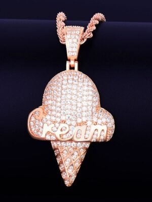 Zircon Ice Pendant Necklace