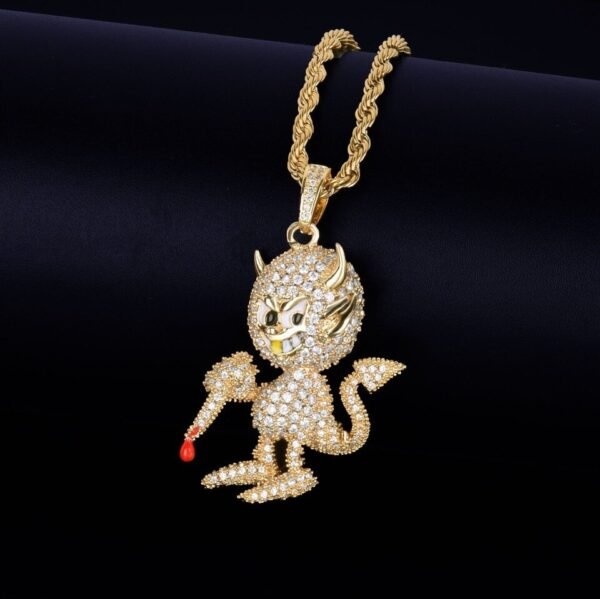 Pendentif Démon Rouge