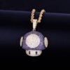 Collier pendentif tête - 6