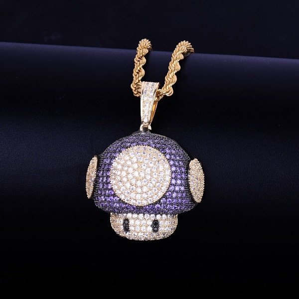 Collier pendentif tête - 6