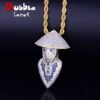 Gold Character Pendant Necklace - 1