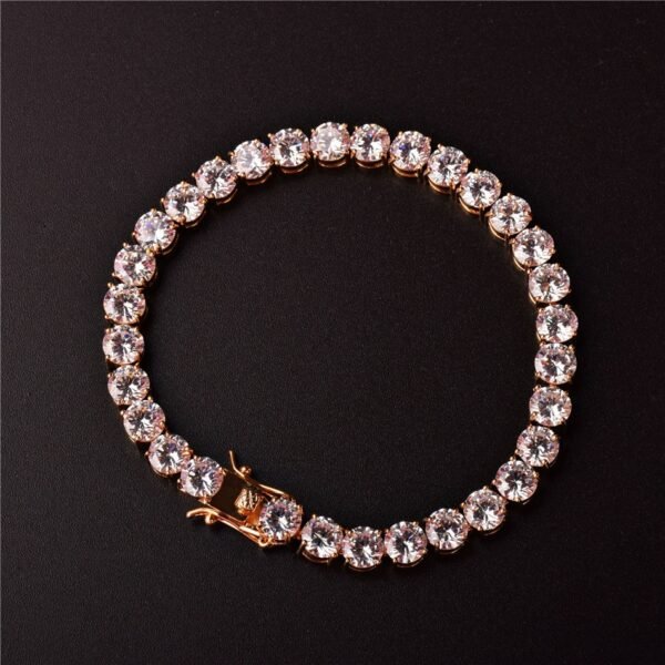 Bracelet Tennis Homme en Zircon 3mm-4mm - 5
