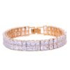 Bracelet Carré Doré - 4