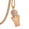Pendentif Basketball Strass - 4