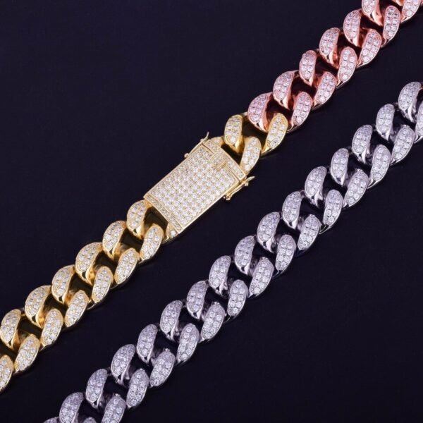 Collier cubain Miami 20mm pour hommes - 6