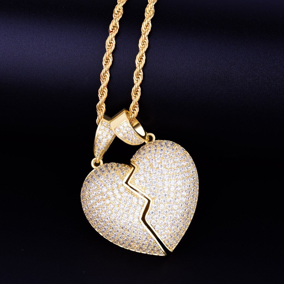 Couple Heart Necklace - 3