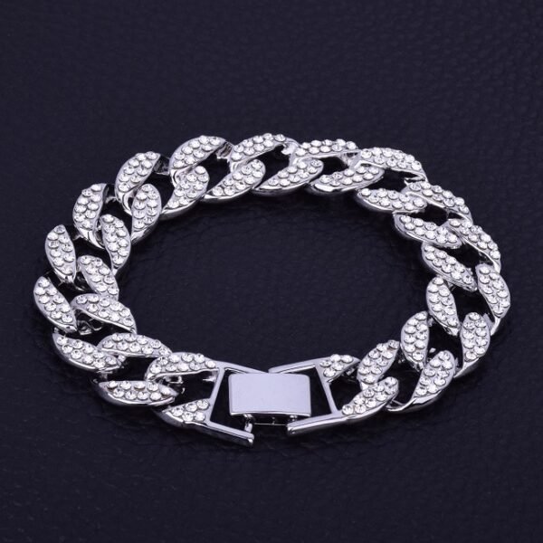 Bracelet Cubain Strass - 2