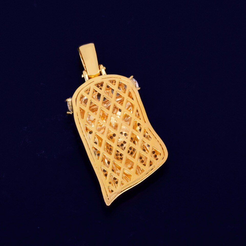 Jesus Head Pendant Necklace - 6