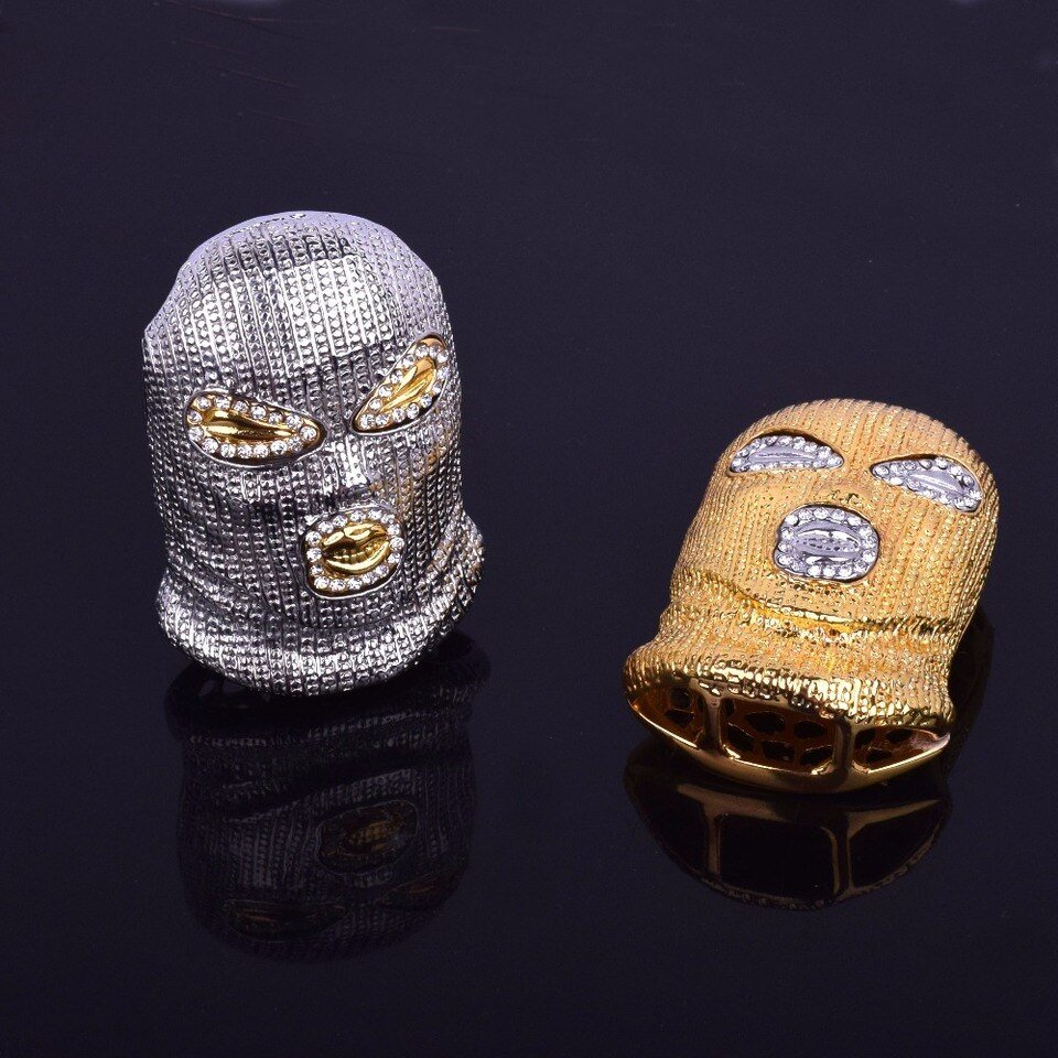 Punk Mask Pendant - 2