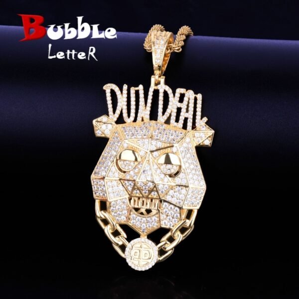 Collier Pendentif Tête de Lion - 1