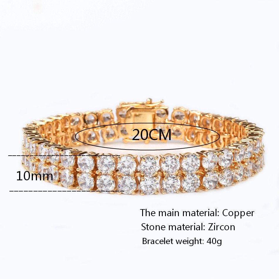 Bracelet Tennis en Zircon pour Hommes - 3