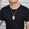 Collier Pendentif Tête de Lion - 3