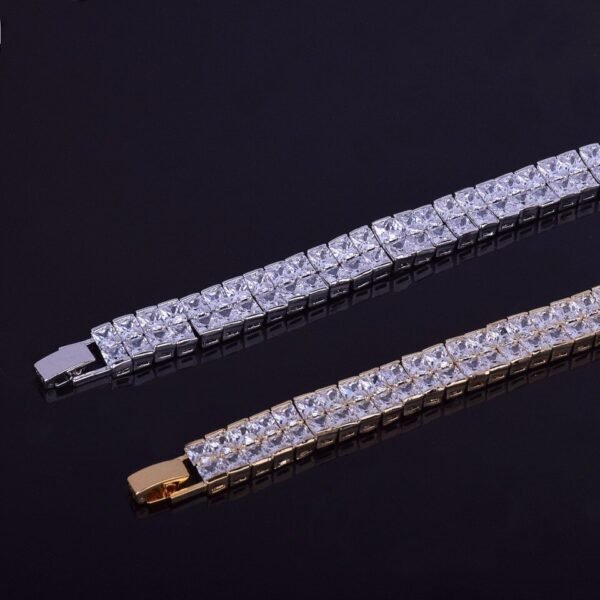 Bracelet Carré Doré - 6