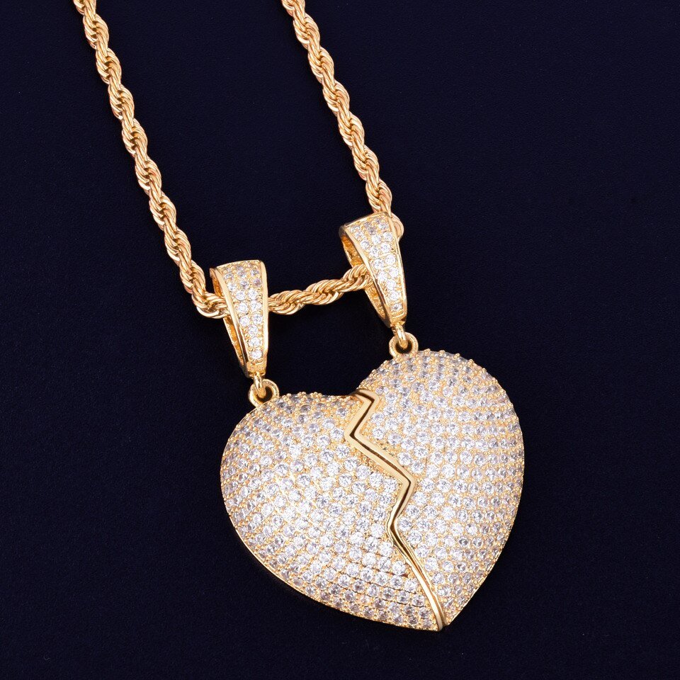 Couple Heart Necklace - 2