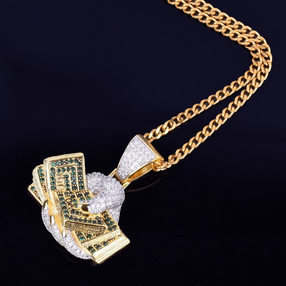 Pendentif Main Dollar - 2