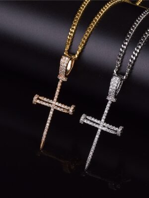Nail Cross Pendant