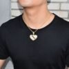 Broken Heart Pendant Necklace - 5