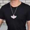 Collier photo personnalisé pour hommes - 8