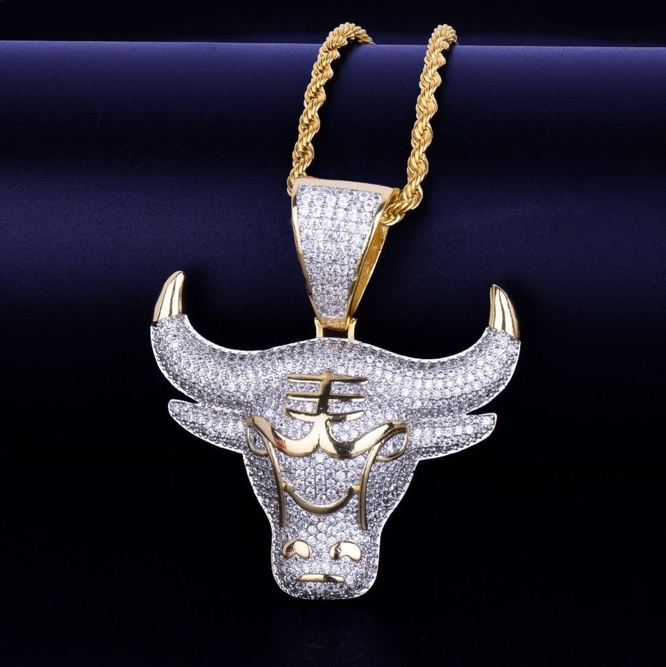 Pendentif Vache Dorée - 6