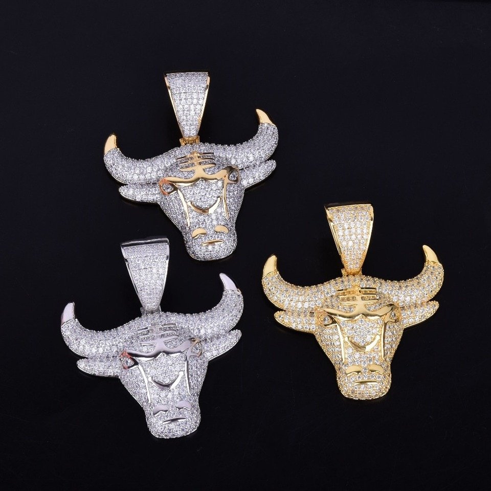 Pendentif Vache Dorée - 5