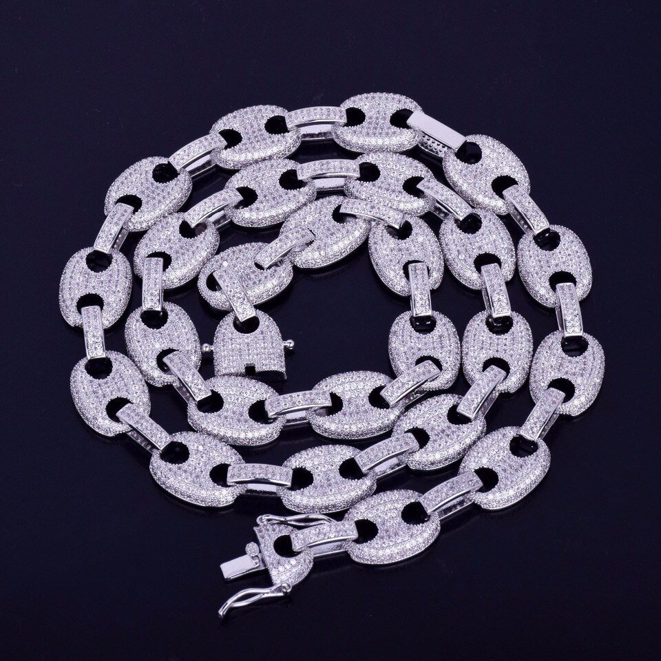 Cuban Link Letter Necklace in Copper - 4