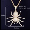 Pendentif Araignée Dorée - 5