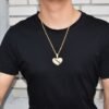 Broken Heart Pendant Necklace - 4