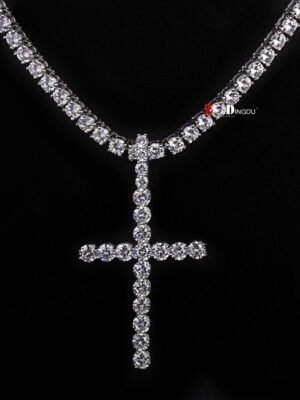 Tennis Cross Pendant