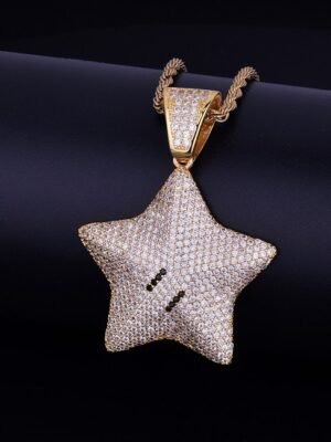 Cartoon Star Pendant Necklace