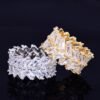 Bague Couple Baguette - 4