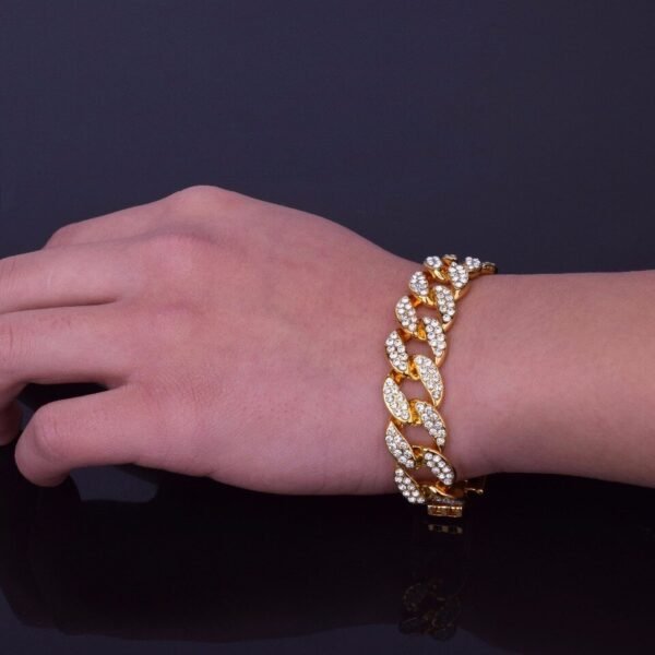 Bracelet Cubain Strass - 6