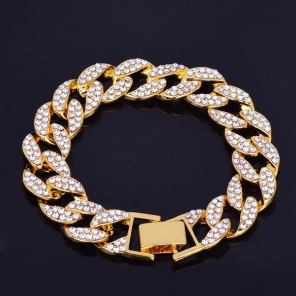 Bracelet Cubain Strass - 5