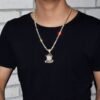Collier Pendentif Maison de Noël - 7