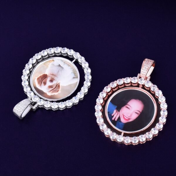 Pendentif Photo Rotatif - 3