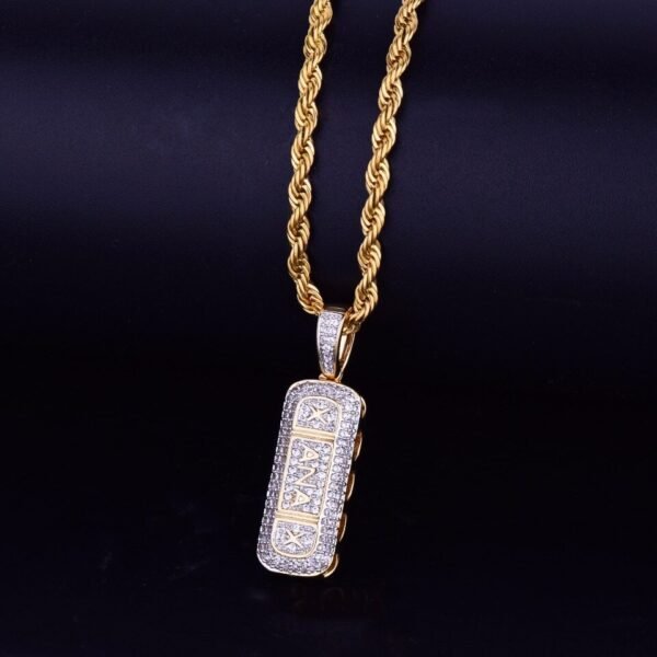 Collier forme de pilule pour hommes - 2