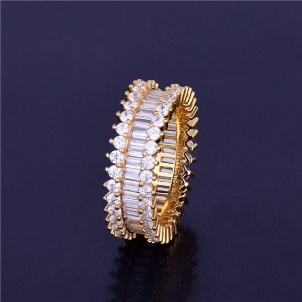 Bague Lettres Bulle pour Hommes
