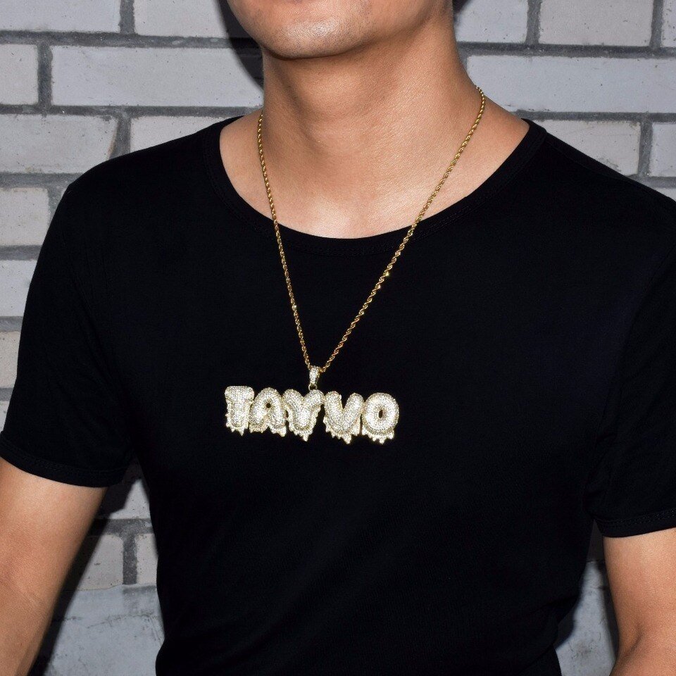 Dripping Name Chain - 4