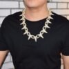 Ras-du-cou Rivets en Zircon pour Hommes - 3
