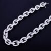 Collier Punk Bling Doré 20mm - 5